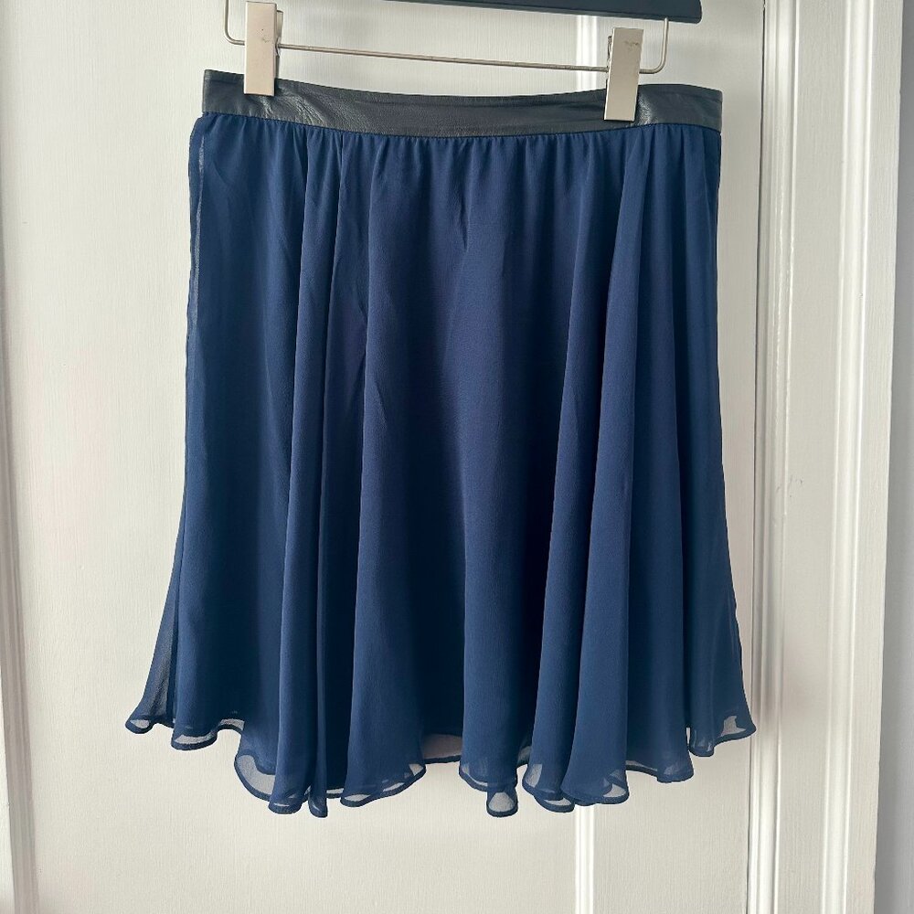 Alice & Olivia Navy Skirt